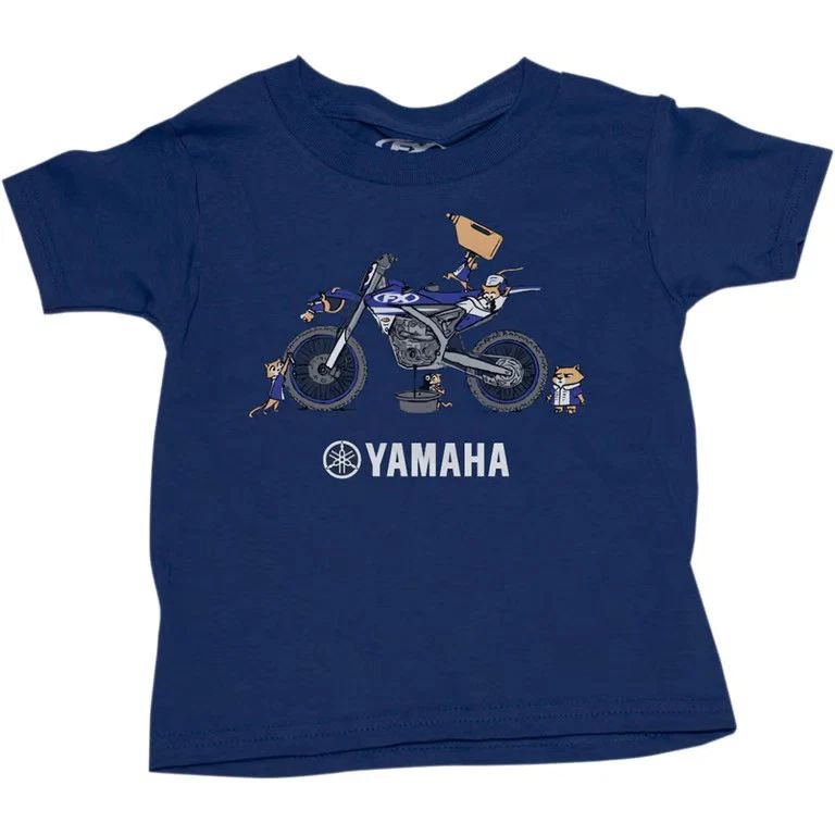 Factory Effex Yamaha Pit Crew Toddler T-Shirts Motorcycle ATV/UTV Street Bike