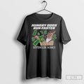 Classic Dottington Bones Hungry Dogs Run Faster T Shirts