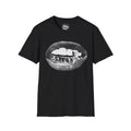 Grillz Mouth Graphic T-Shirt | Black Lip Bite Teeth Design