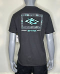 Rip Curl - Mens - T Shirt - Legacy Tee - Washed Black