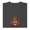 Lion Oversized faded t-shirt