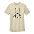 Cute Dog Shirt, Dog Lover Tee, Gift for Dog Owner, Dog Mom Tee, Dog Lover Gift,