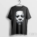 Classic Michael Myers Horror Character Big Face Halloween T Shirts Hoodie Longsleeve