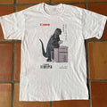 1993 Japanese Canon BELPIA copier featuring Baby Godzilla T-Shirt S-5XL