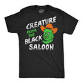 Mens Funny T Shirts Creature From The Black Saloon Sarcastic Book Graphic