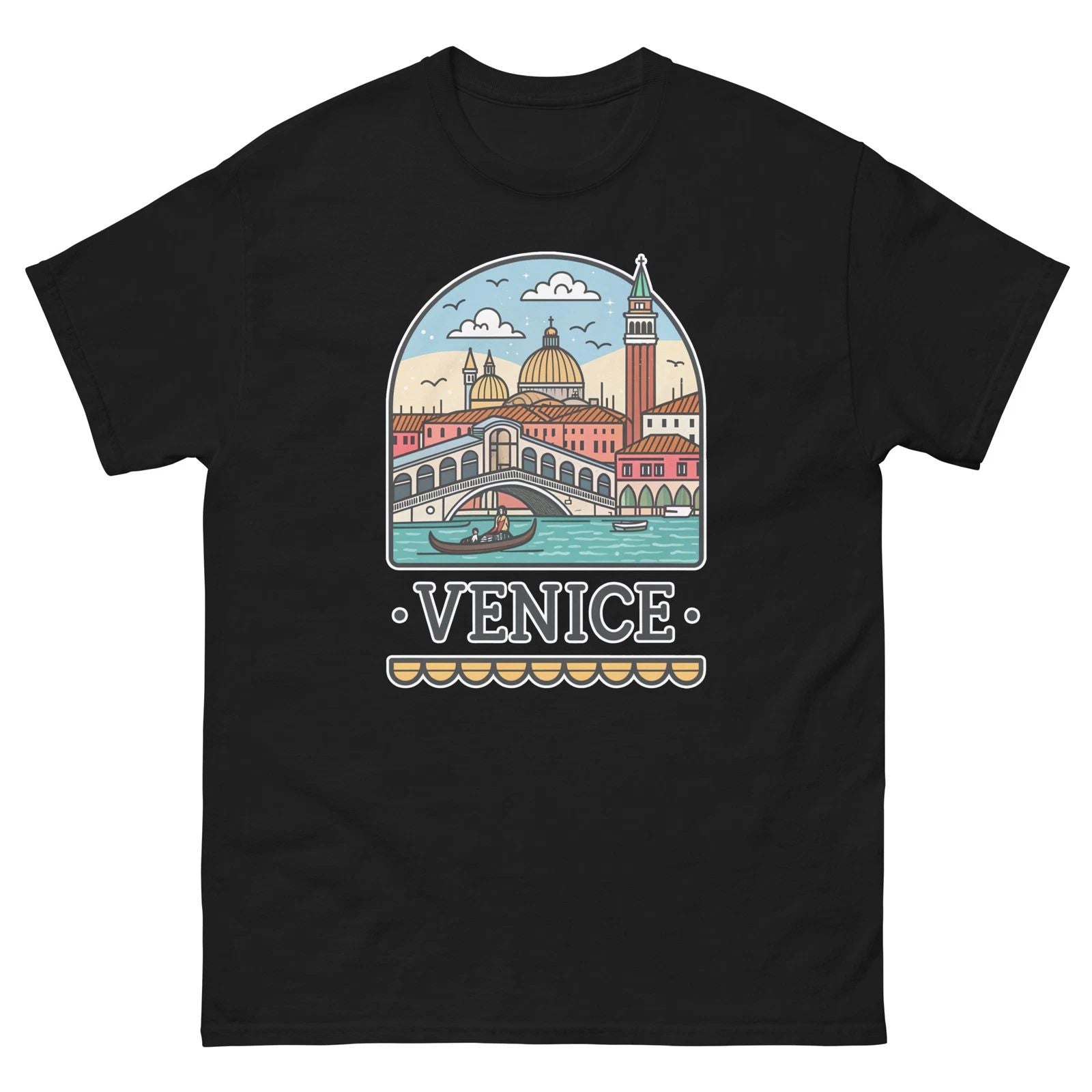 Venice World Travel Urban Area City T-Shirt