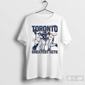 Classic Joe Carter Jose Bautista And George Springer Torontos Greatest Hits Autographed T Shirts