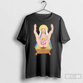 Classic Virgin Mary Jesus Christ Was Born Christmas T Shirts