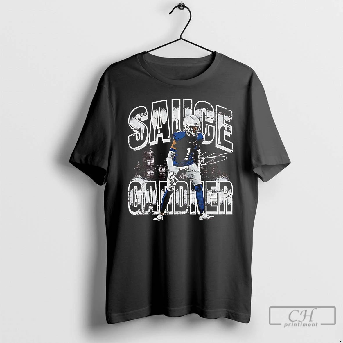 Premium Sauce Gardner Skyline Signature Indianapolis Colts T Shirts