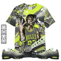95 OG Big Bubble Neon 2026 - 23 JD Shoes Match Sneaker Tee Fan T-shirt, Hood