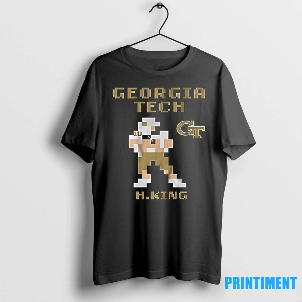 Georgia Tech Football Haynes King Retro Baller Video Games Tshirts Sweater