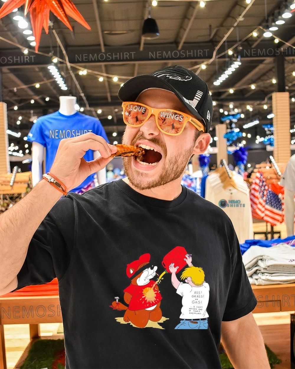 Buc-ee’s Beaver Ass Grass or Gas Inflation Parody shirt