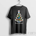 Classic Nurse Detroit Lions Merry Christmas T Shirts