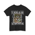 Tummy Ache Survivor Cat Meme Shirt, Cats Lovers Women Men Funny Shirt