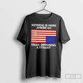 Classic Nothing Is More American Than Opposing A Tyrant Us Flag T Shirts
