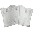 Polo Ralph Lauren Men 3 Pack White V-Neck Slim Fit Cotton Undershirts Size Small