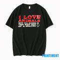 I Love Animals But Ill Pound The Sht Out Of A Beaver Tshirts Sweater