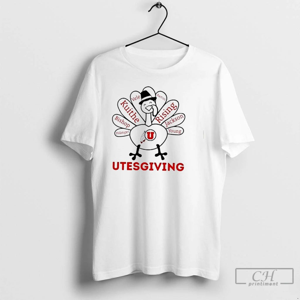Premium Utesgiving Utah Utes X Thanksgiving T Shirts