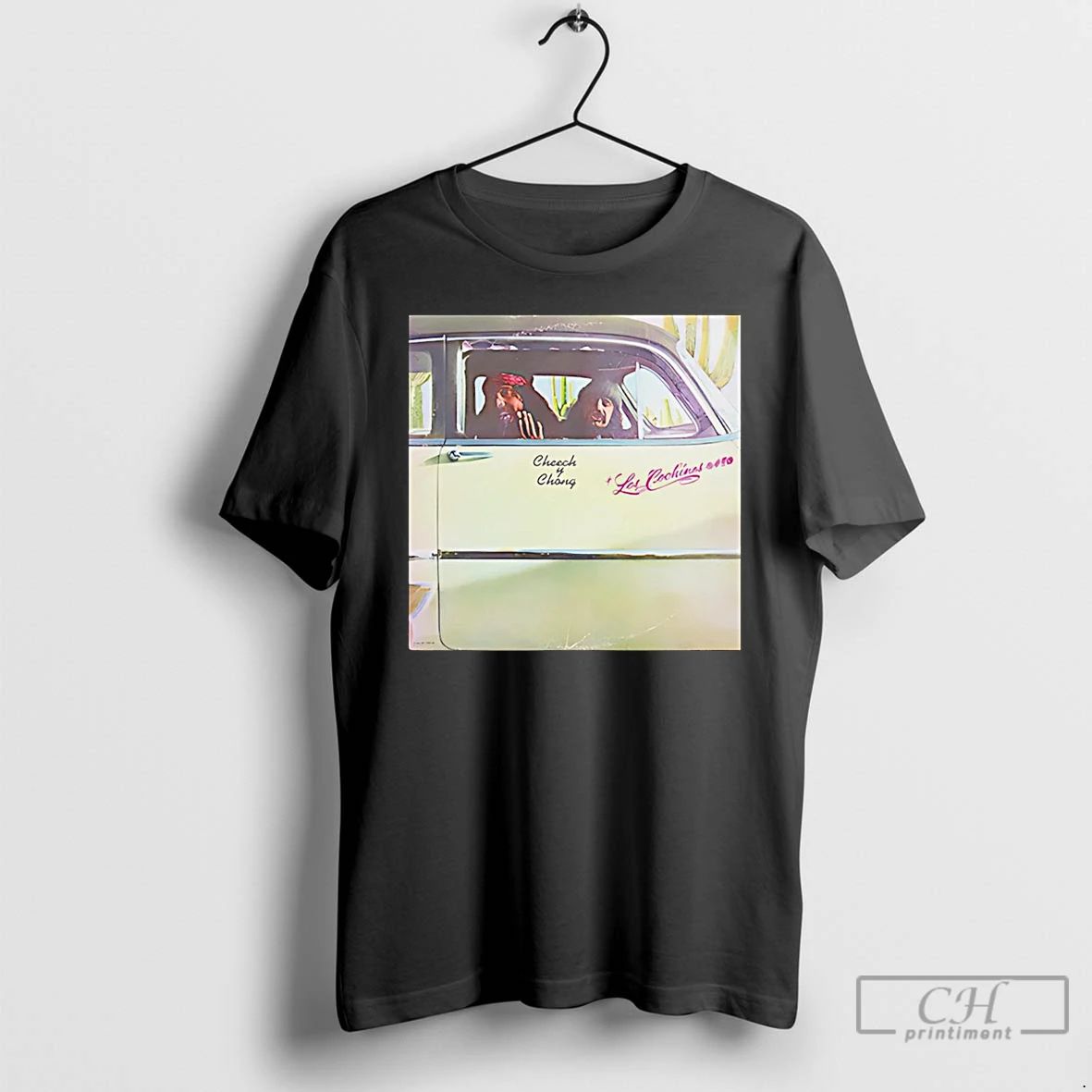 Classic Cheech And Chong Los Cochinos 1973 T Shirts