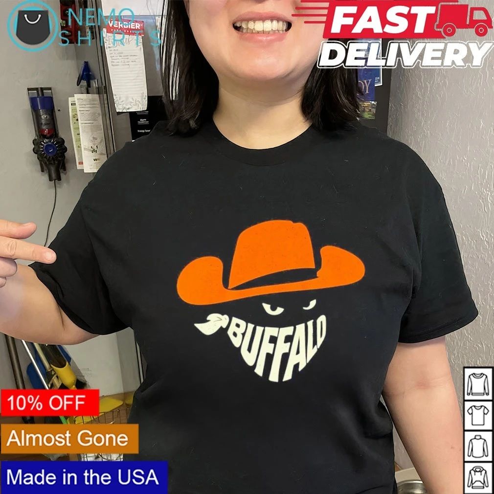 Buffalo Bandito Cowboy Western Outlaw Bandit shirt