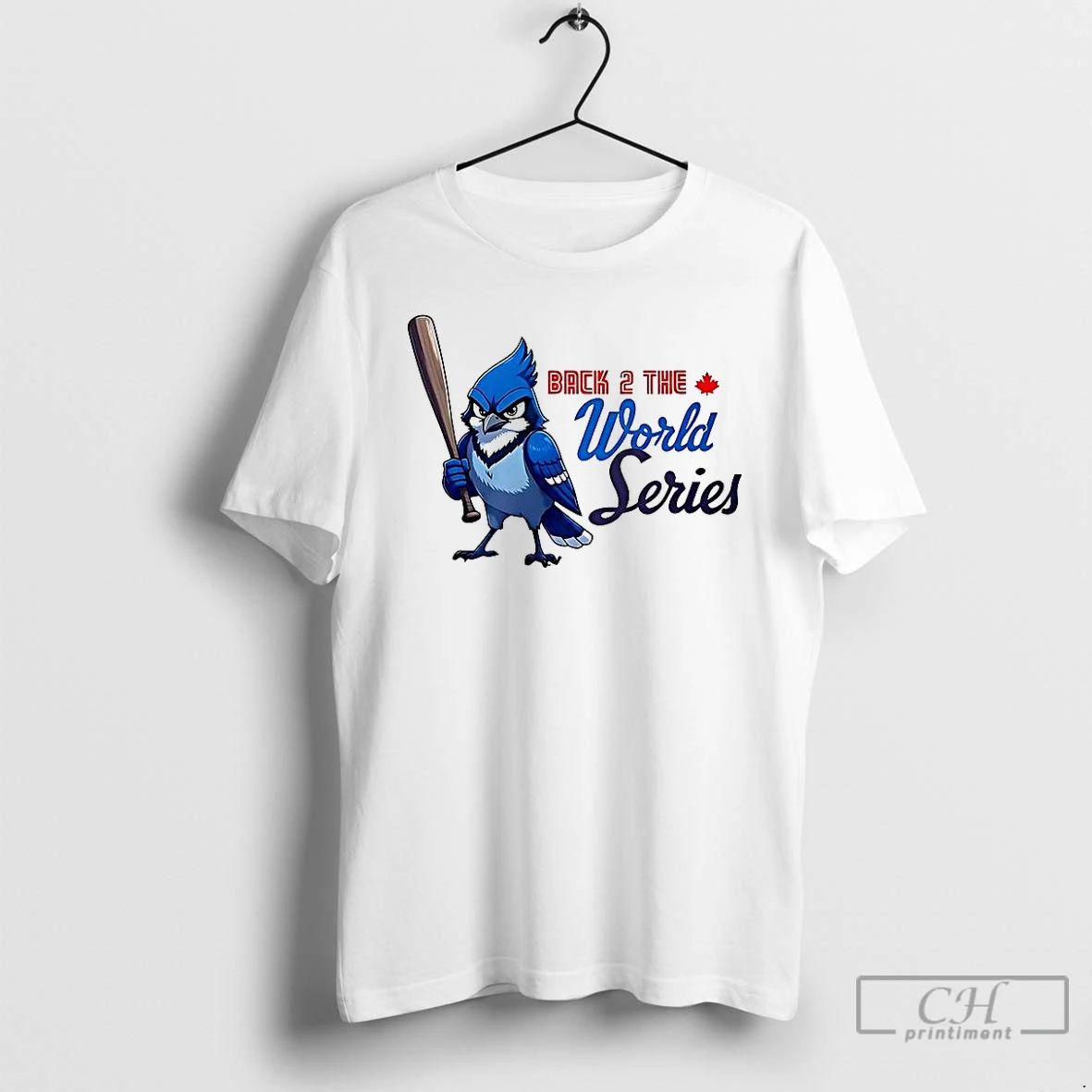 Classic Toronto Blue Jays Back 2 The World Series Funny Mascot T Shirts