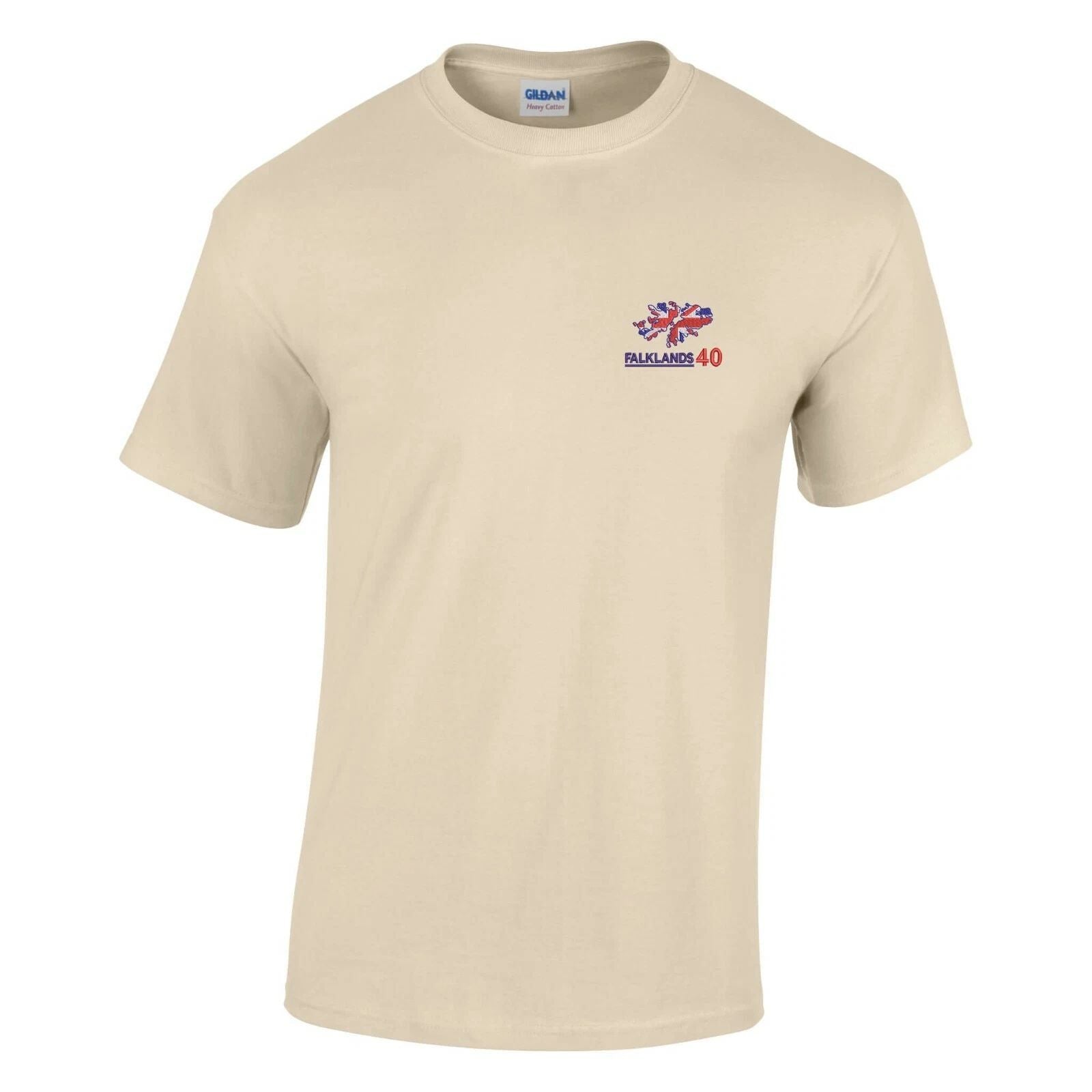 OFFICIAL Falklands 40th Anniversary 100% pre-shrunk Cotton T-Shirt