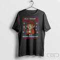 Premium All I Want Christmas Is A Second Breakfast Candle T Shirts