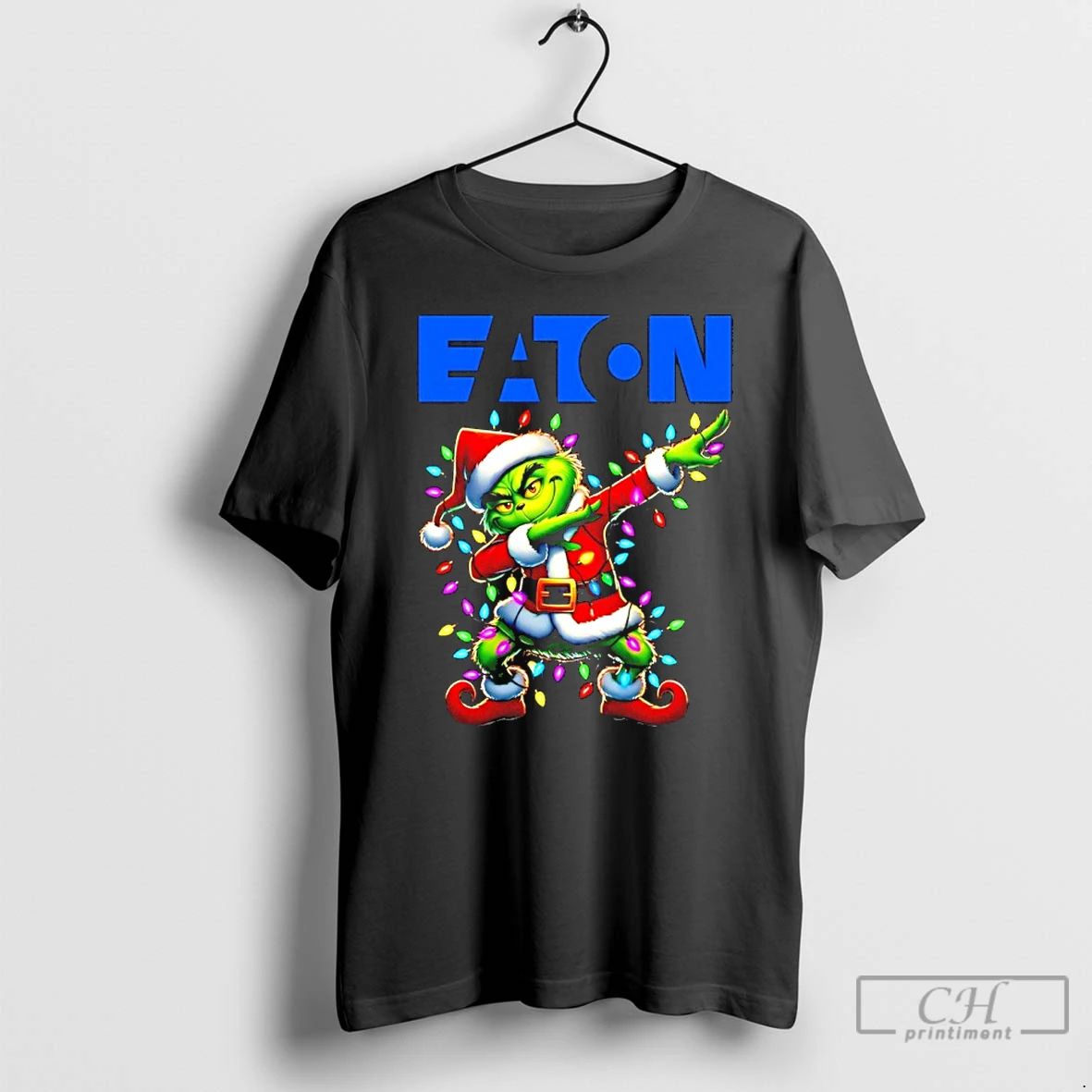 Classic Eaton X Grinch Dabbing Christmas 2025 T Shirts