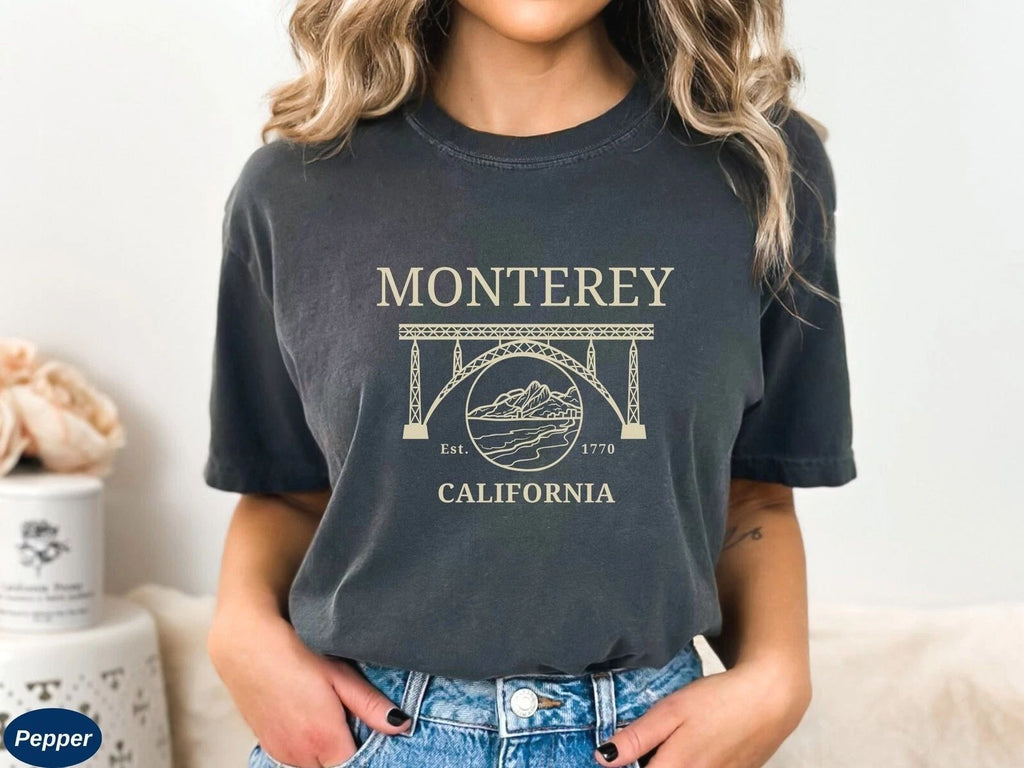 Monterey Shirt Travel Gift for California Trip Lover Favorite Souvenir Tee