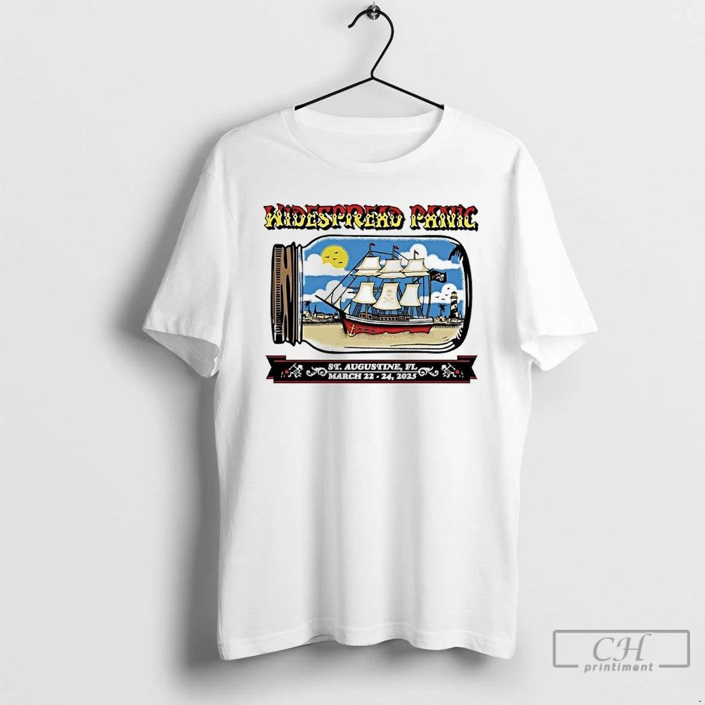 Classic Widespread Panic St Augustine Fl March 22 25 2025 T Shirts
