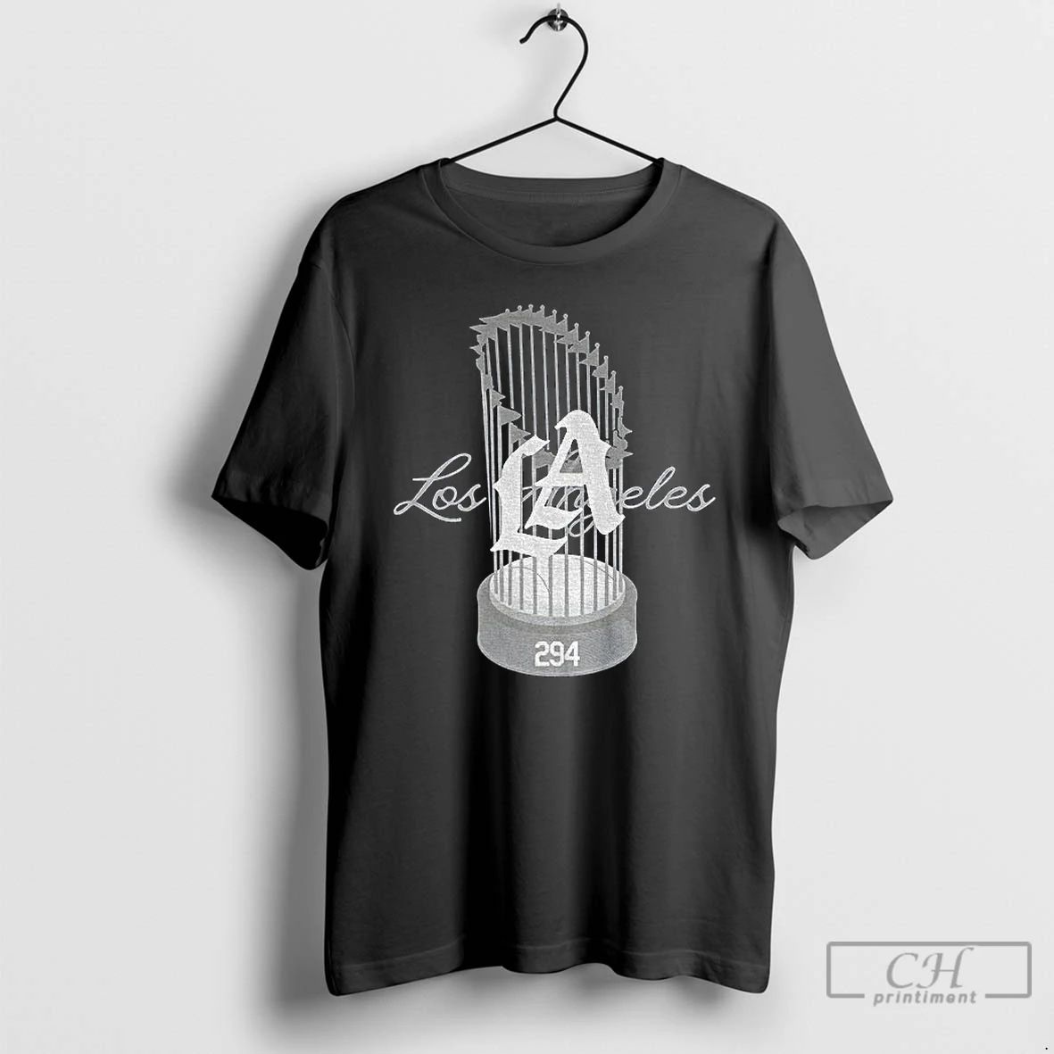 Classic Los Angeles Dodgers World Champs Trophy T Shirts
