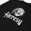 Vtg Heresy Band Music Lover Heavy Cotton Black S-5XL Unisex T Shirt