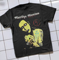 90s Marilyn Manson Boot Faded T-Shirt Black S