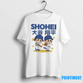 Shohei Ohtani Superstar Cartoon Baseball Mlb Tshirts Sweater