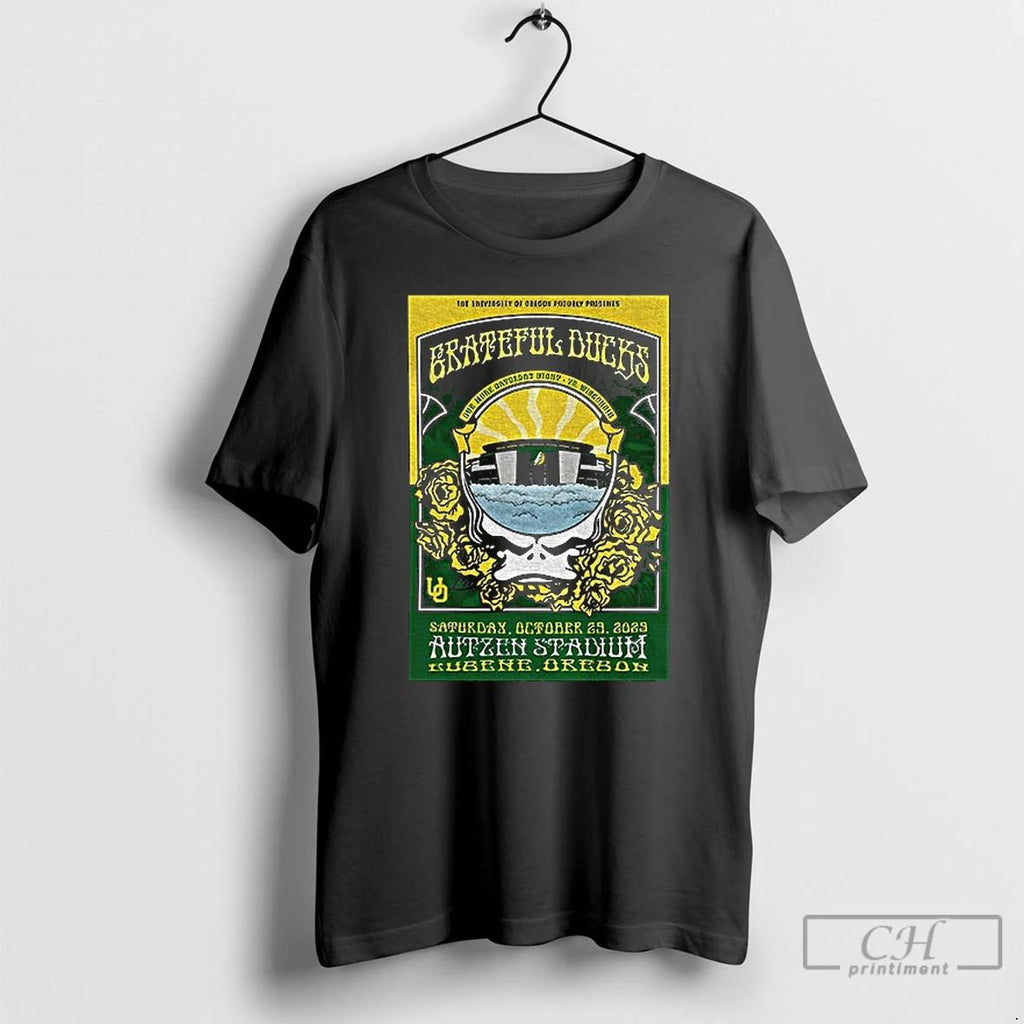 Classic University Of Oregon Grateful Ducks T Shirts