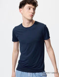 UNIQLO AIRism Crew Neck T-shirt, SMALL, Quick Dry, Moisture Wicking, Mens