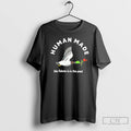 Classic Mallard Duck Holding Flower Human Made The Future Is In The Past T Shirts