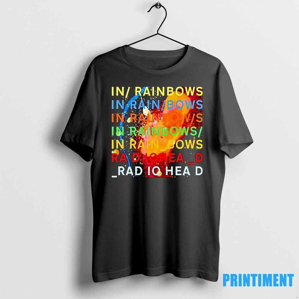 Radiohead Band In Rainbows In Rain Bows In Rain Bow Tshirts Sweater