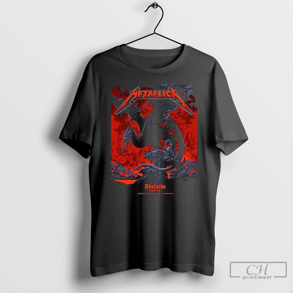 Premium Metallica M72 Adelaide Australia Pop Up Shop Exclusive By Ken Taylor At Adelaide Oval