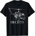 UH-1 Huey Helicopter T-Shirt � Vietnam War Military Aviation Pilot Tee