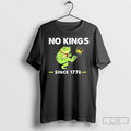 Classic No Kings Frog Statue Of Ribbity T Shirts