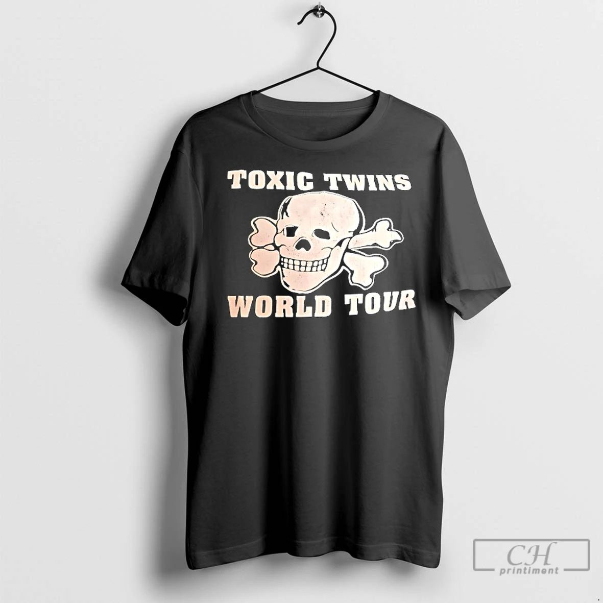 Classic Skull Bone Toxic Twins World Tour