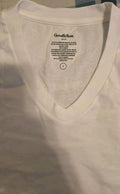 Goodfellow & Co. | Men's White Short-Sleeve V-Neck T-Shirt | Size Small | NEW |
