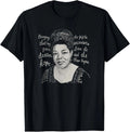 Black History Maya Angelou Quote T-Shirt