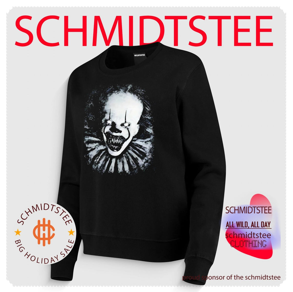 Pennywise IT horror movie shirt