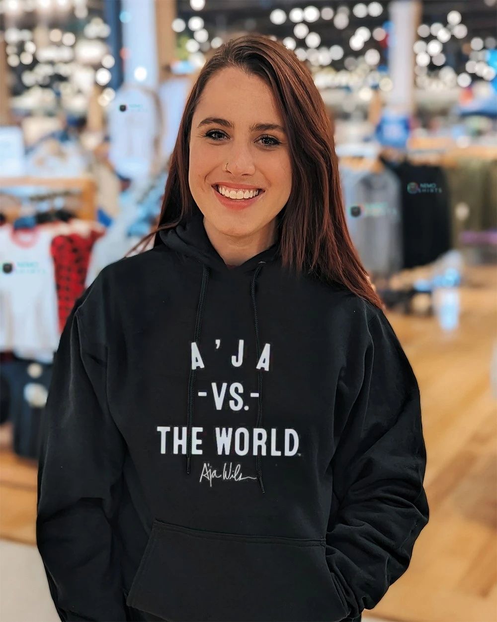 A’ja Wilson Vs. The World Las Vegas Aces shirt