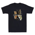 Cats Reflection Tiger Funny Animal Graphic Cute Cat Lovers Novelty Men's T-Shirt