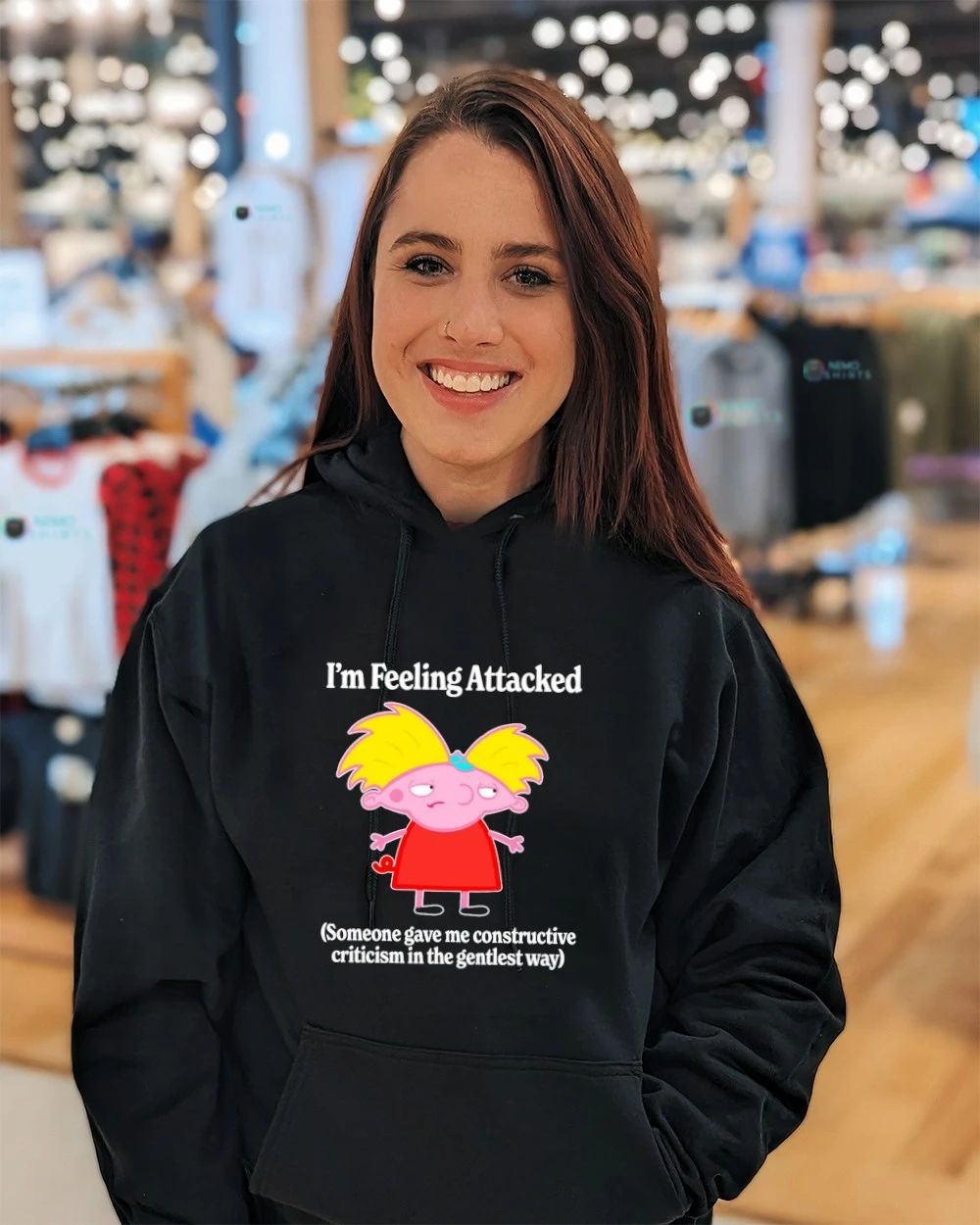 Arnold Pig I’m Feeling Attacked Constructive Criticism Meme shirt