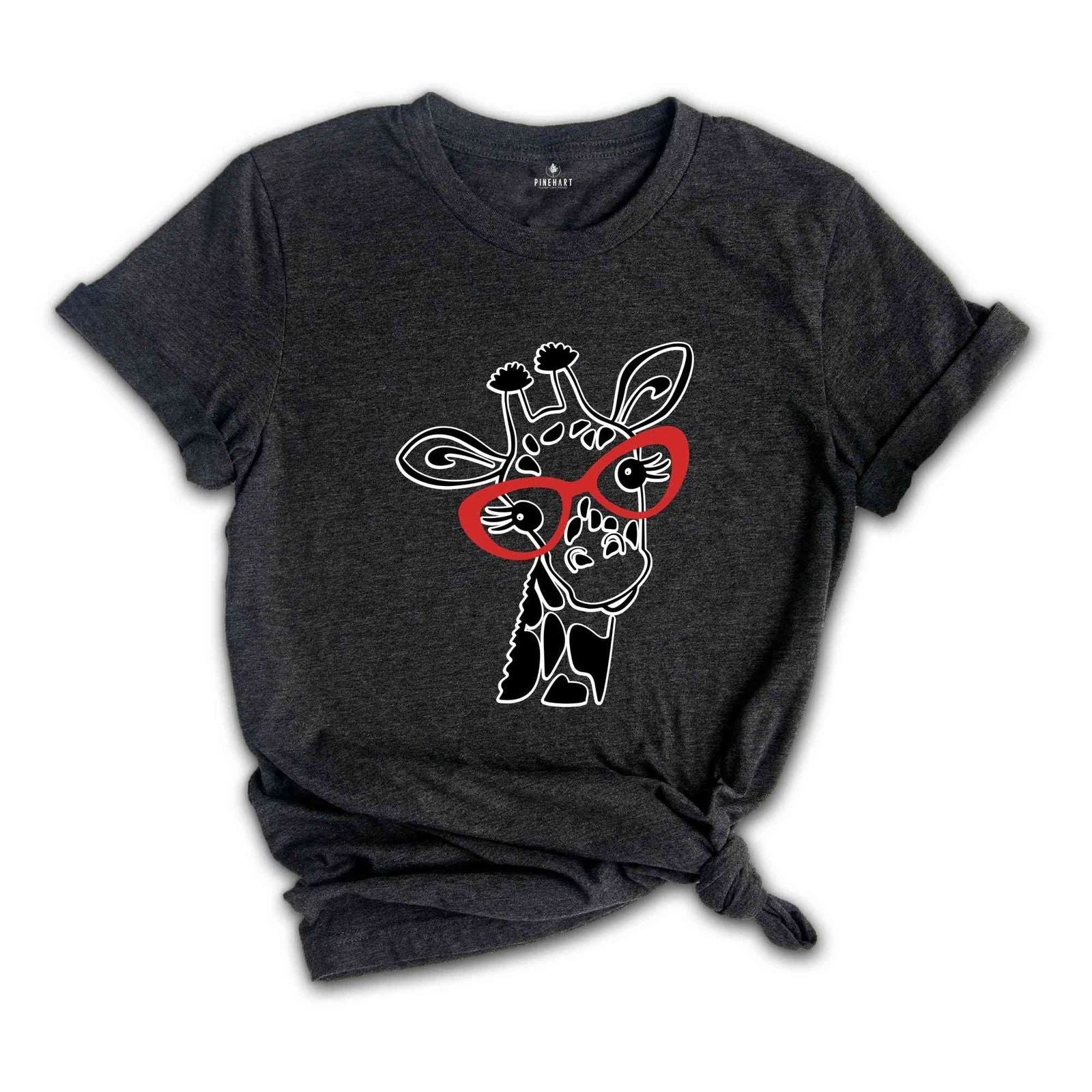 Giraffe Shirt, Valentine's Day Shirt, Women Valentine Gift, Love Shirt, Cute Val