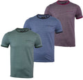 Mens Cotton T- Shirt Short Sleeve Dot Fashion  Casual Summer Top S-XXL